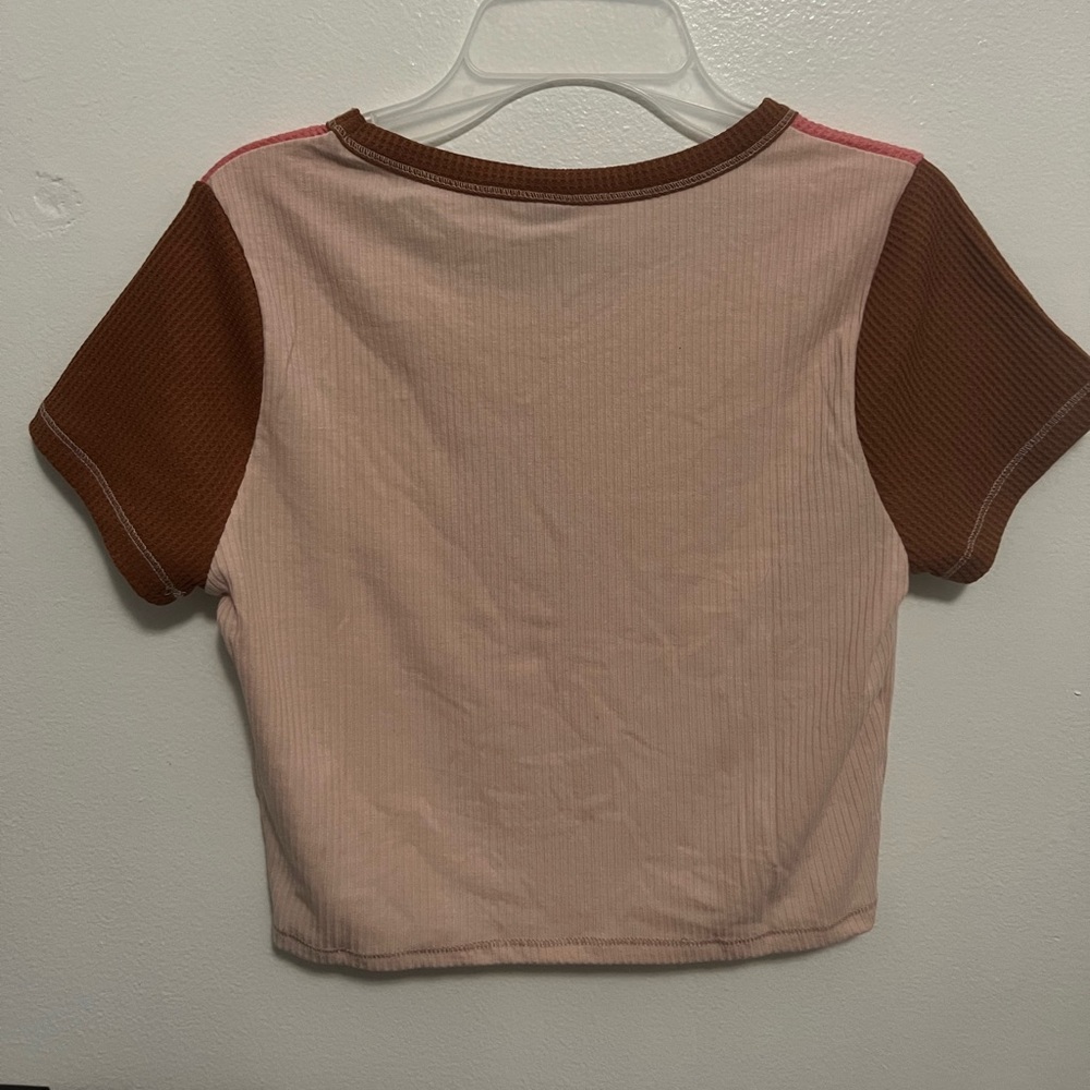 Women’s Wild Fable Ribbed Crop Top - Picture 2 of 2